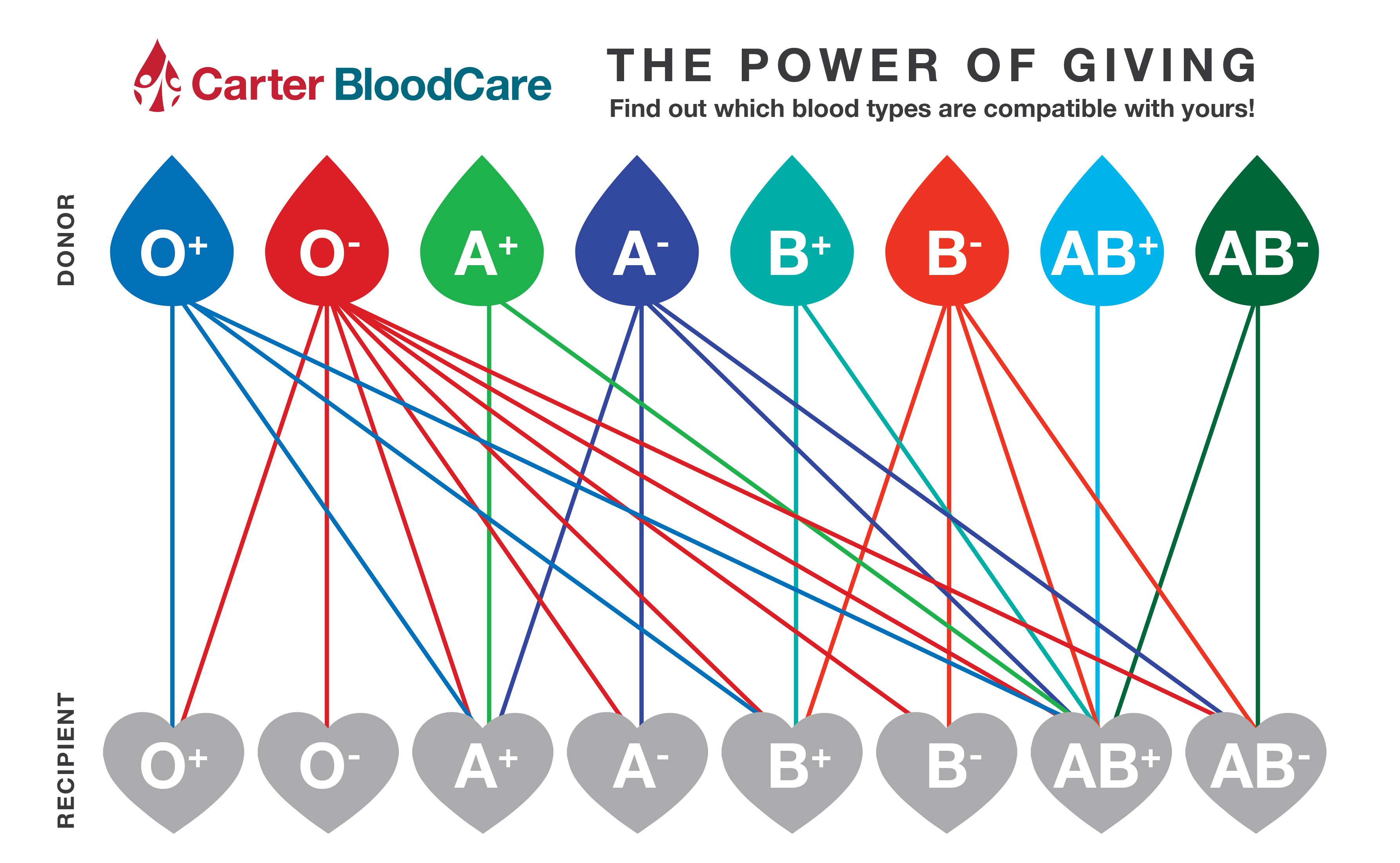 Let s Make A Positive Difference With O Negative Blood Carter BloodCare